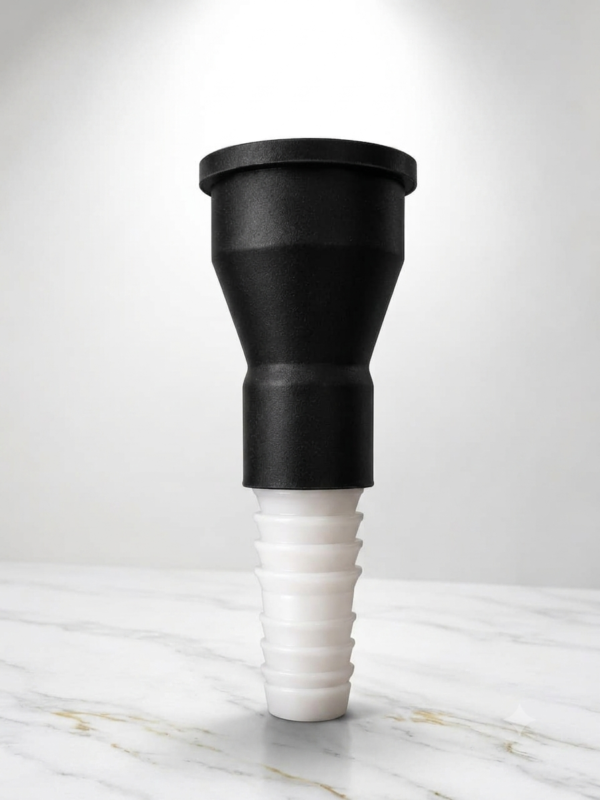 Black Royal Union 20mm Pipe Connector | Leak-Proof Fitting